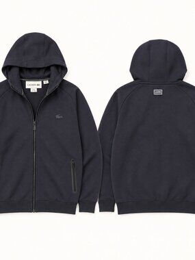 Lacoste Dark Navy Full-Zip Hoodie 3XL